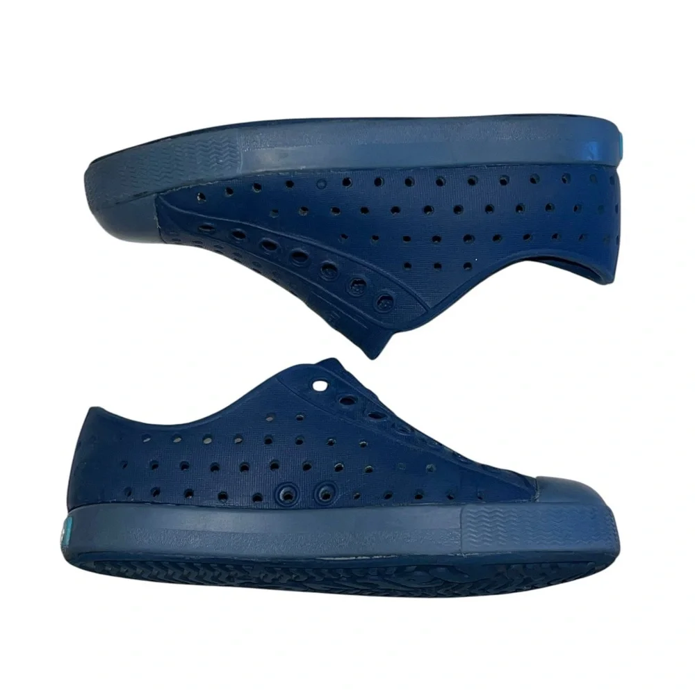 Native Jefferson Blue on Blue Slip On Shoes